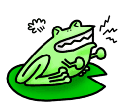 Frogs Stamp sticker #213761