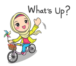 Flower Hijab sticker #214293