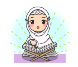 Flower Hijab sticker #214328