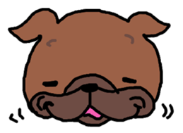 Petit Brabancon stamp sticker #214413