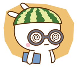Watermelon Bunny sticker #214654