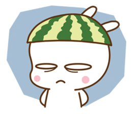 Watermelon Bunny sticker #214657