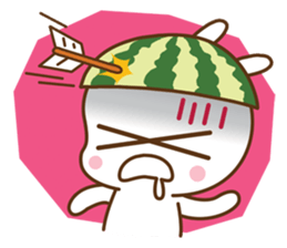 Watermelon Bunny sticker #214659