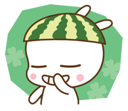 Watermelon Bunny sticker #214663