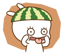 Watermelon Bunny sticker #214664