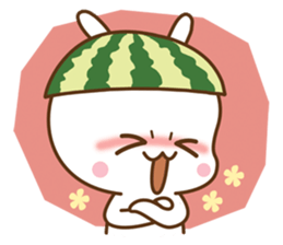 Watermelon Bunny sticker #214668