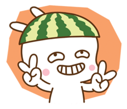 Watermelon Bunny sticker #214670