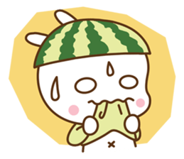 Watermelon Bunny sticker #214674
