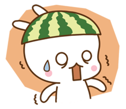 Watermelon Bunny sticker #214676