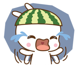 Watermelon Bunny sticker #214682