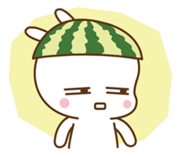 Watermelon Bunny sticker #214684