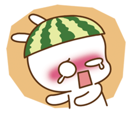 Watermelon Bunny sticker #214688