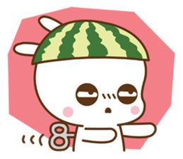 Watermelon Bunny sticker #214690