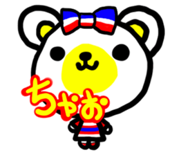 Headdress bear sticker #214854