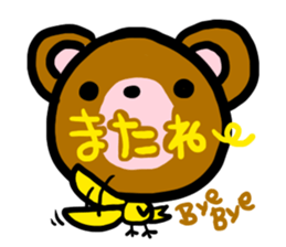 Headdress bear sticker #214855