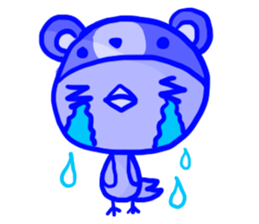 Headdress bear sticker #214888