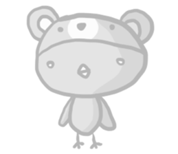 Headdress bear sticker #214890