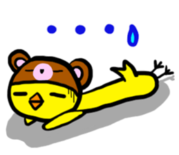 Headdress bear sticker #214891