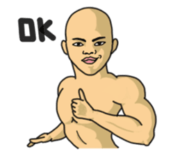 Physial Beauty!! Nikuo's Muscle Life!! sticker #215693