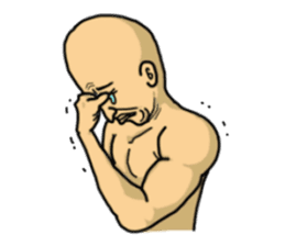 Physial Beauty!! Nikuo's Muscle Life!! sticker #215697