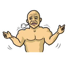 Physial Beauty!! Nikuo's Muscle Life!! sticker #215702