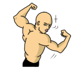 Physial Beauty!! Nikuo's Muscle Life!! sticker #215716