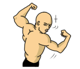 Physial Beauty!! Nikuo's Muscle Life!! sticker #215716