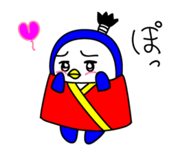 penguin samurai sticker #215897