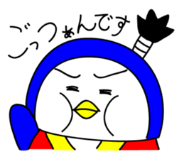 penguin samurai sticker #215902