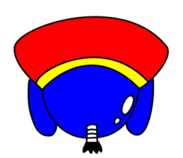 penguin samurai sticker #215912