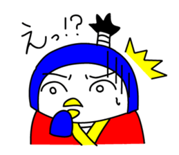 penguin samurai sticker #215914