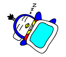 penguin samurai sticker #215924