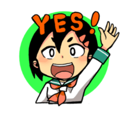 The world of kagosima-valve by YOINEKO sticker #216013