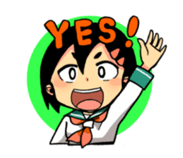 The world of kagosima-valve by YOINEKO sticker #216013