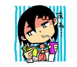 The world of kagosima-valve by YOINEKO sticker #216016