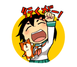 The world of kagosima-valve by YOINEKO sticker #216049