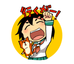 The world of kagosima-valve by YOINEKO sticker #216049