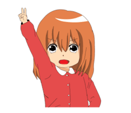 Twins sister stamp sticker #216093