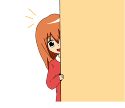 Twins sister stamp sticker #216094