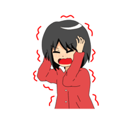 Twins sister stamp sticker #216098