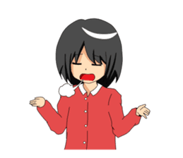 Twins sister stamp sticker #216100