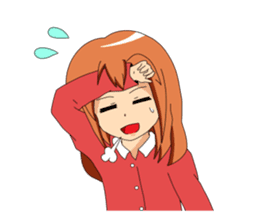 Twins sister stamp sticker #216104