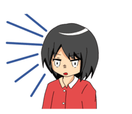 Twins sister stamp sticker #216105