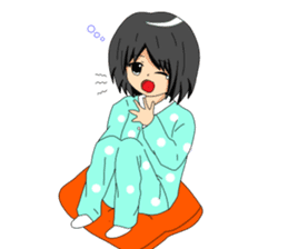 Twins sister stamp sticker #216106