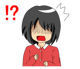 Twins sister stamp sticker #216107