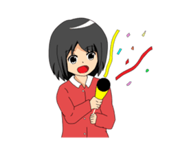 Twins sister stamp sticker #216108