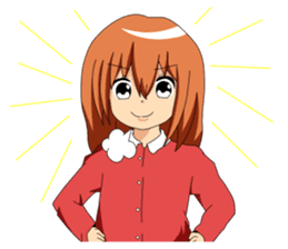 Twins sister stamp sticker #216110