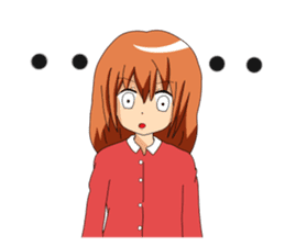 Twins sister stamp sticker #216111