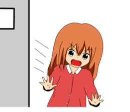 Twins sister stamp sticker #216112