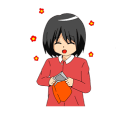 Twins sister stamp sticker #216116